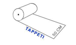 BOBINA POLIETILENE TAPPETI 50 cm /20 Kg