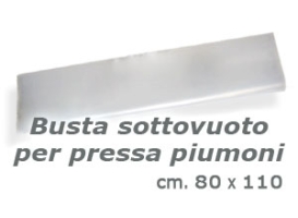 BUSTE SOTTOVUOTO Piumoni (80x110) /100 pz