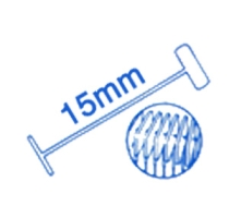 FILI NYLON "FINE" mm 15 /5000 Pz