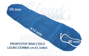 PRONTOTOP BRACCIOLO LEGNO DONNA cm.61,5x8x5